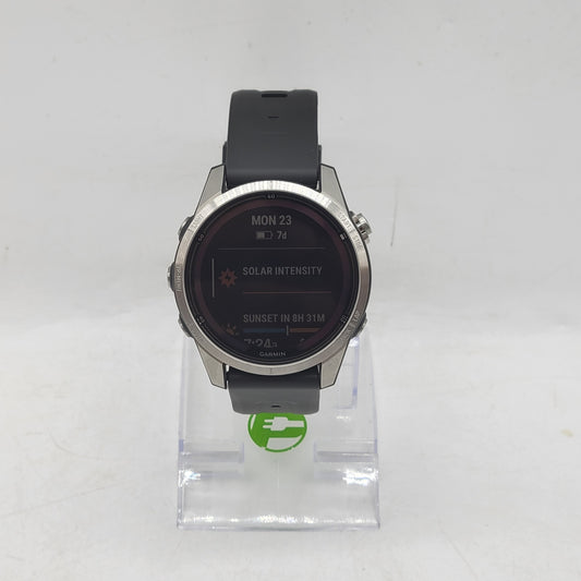 Garmin Fenix 7S Pro Solar 42mm Multisport GPS Smartwatch 316L