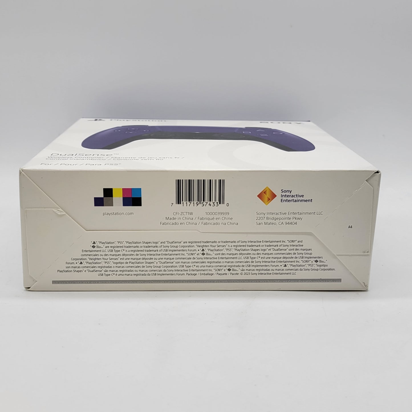 New Sony PlayStation 5 PS5 Dualsense Wireless Controller Blue Camo CFI-CZT1W