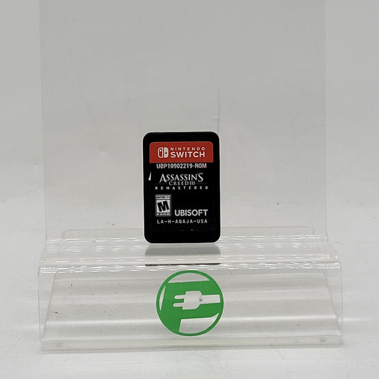 Assassin's Creed III Remastered (Nintendo Switch, 2019) Cartridge Only
