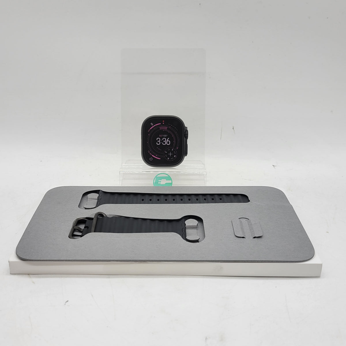 Unlocked Apple Watch Ultra 3 49MM Black Titanium Black Ocean Band MF0J4LW/A