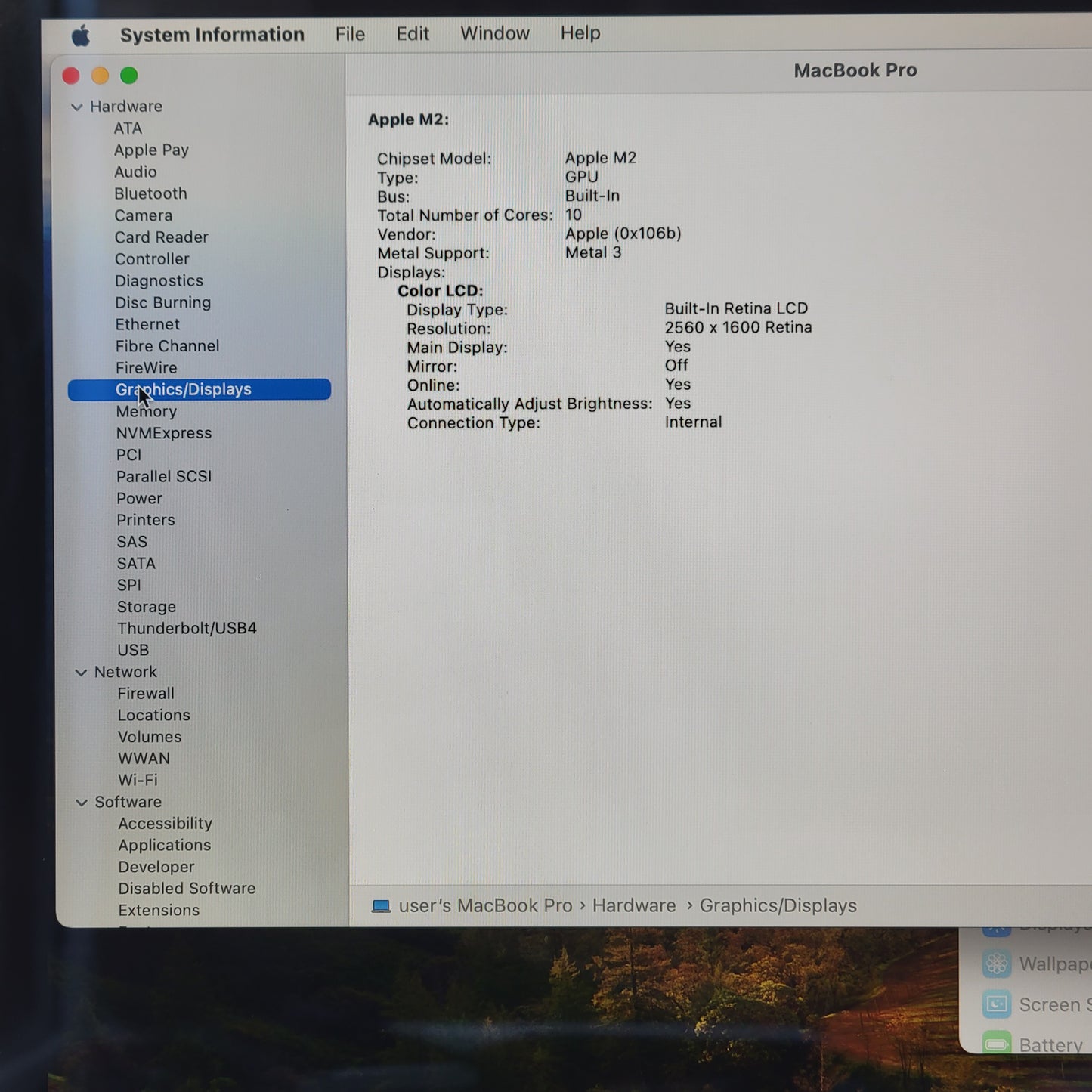 2022 Apple MacBook Pro 13.3" M2 10C GPU 3.5GHz 8GB RAM 512GB SSD A2338