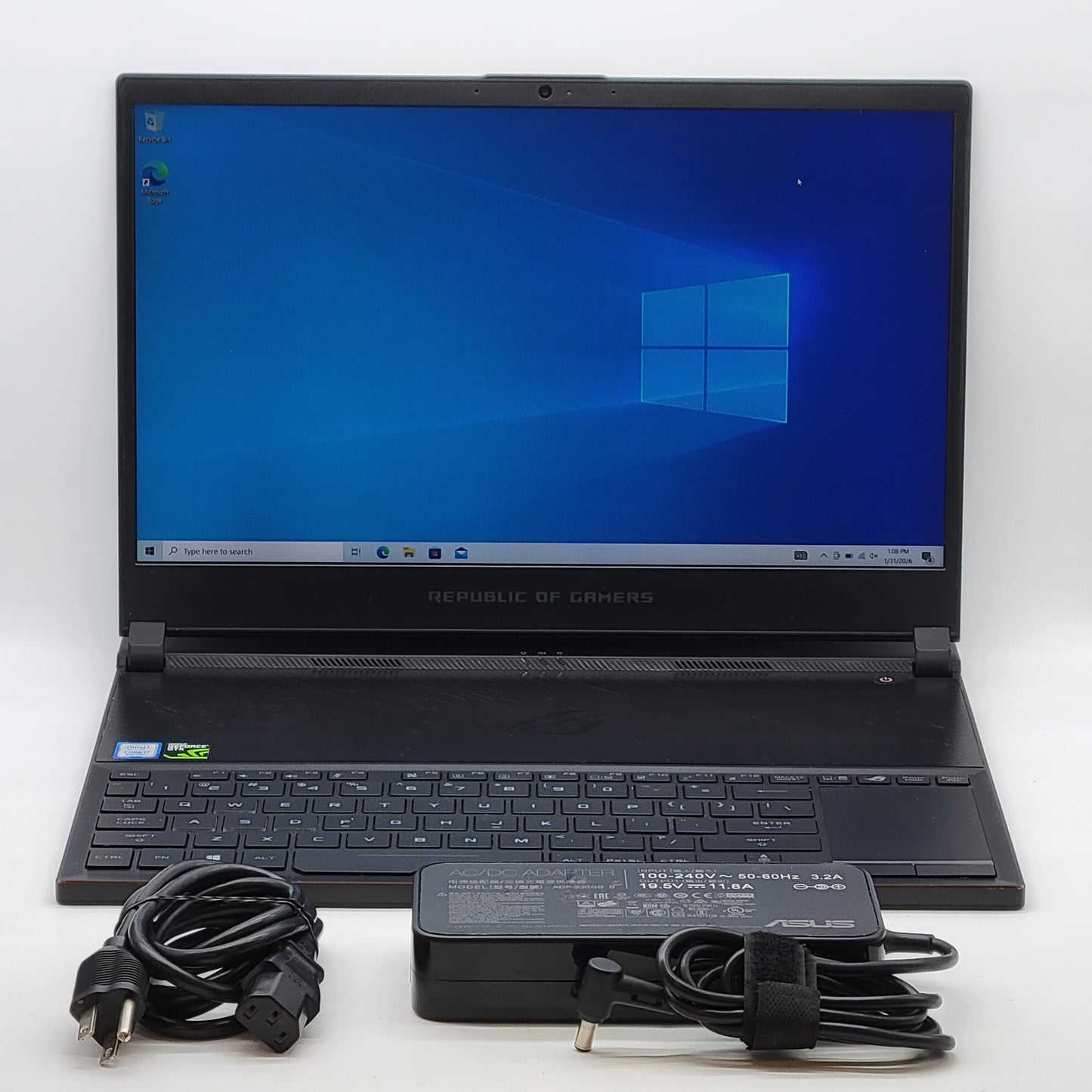 Asus Zephrus S GX531G 15.6" i7-8750H 2.2GHz 24GB RAM 2TB SSD GTX 1070 Max-Q