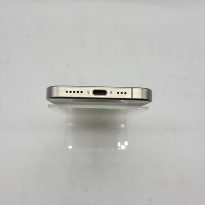 Factory Unlocked Apple iPhone 15 Pro 128GB Natural Titanium MTQP3LL/A