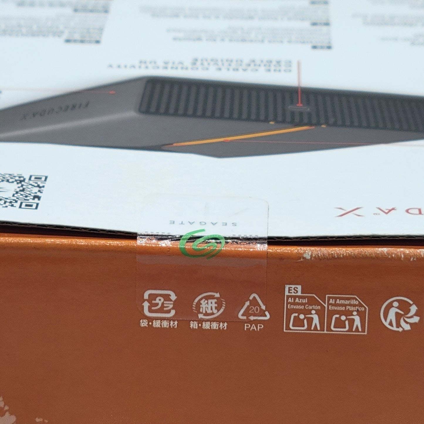 New Seagate External FireCuda X Vault 8TB USB-C to USB-C HDD STNL8000400