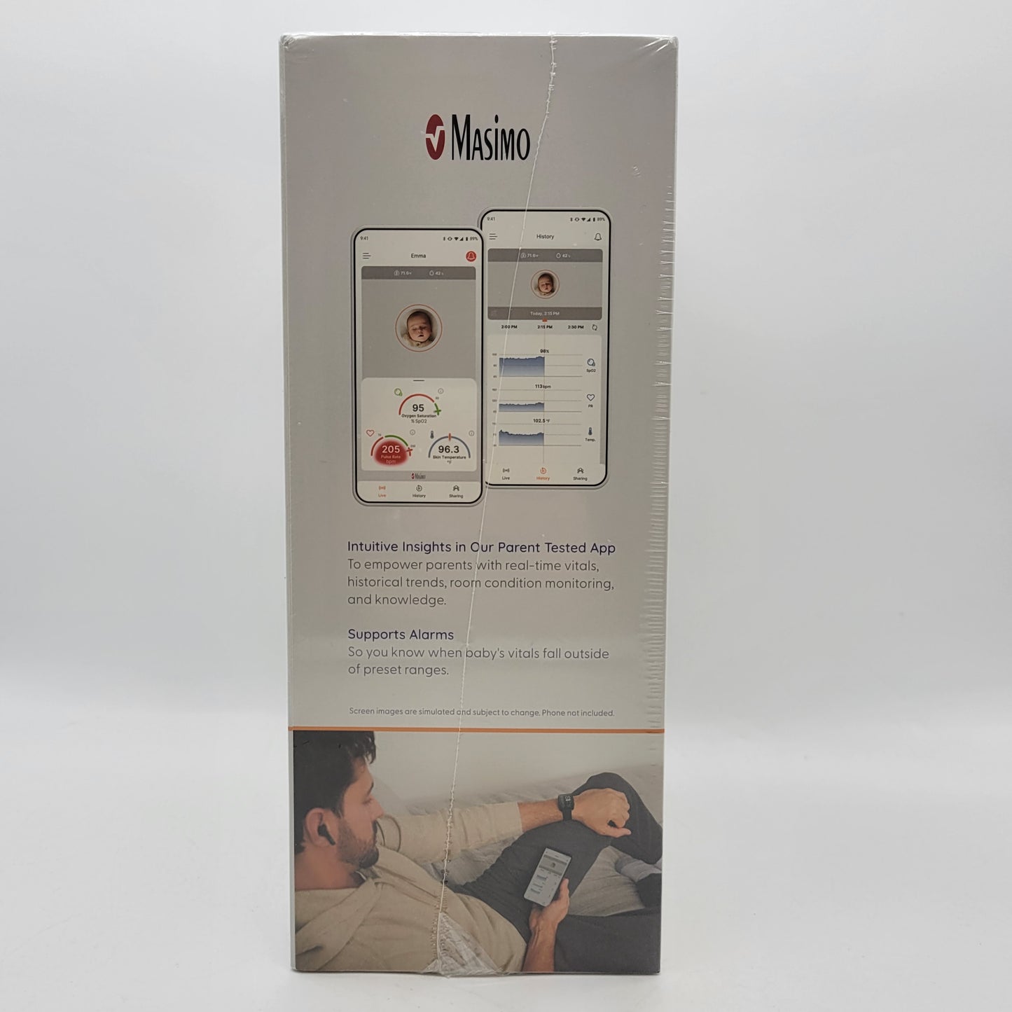 New Masimo Stork Vitals Smart Home Baby Monitoring System