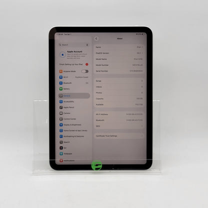 WiFi Only Apple iPad 11" (A16) 128GB Silver MD3Y4LL/A