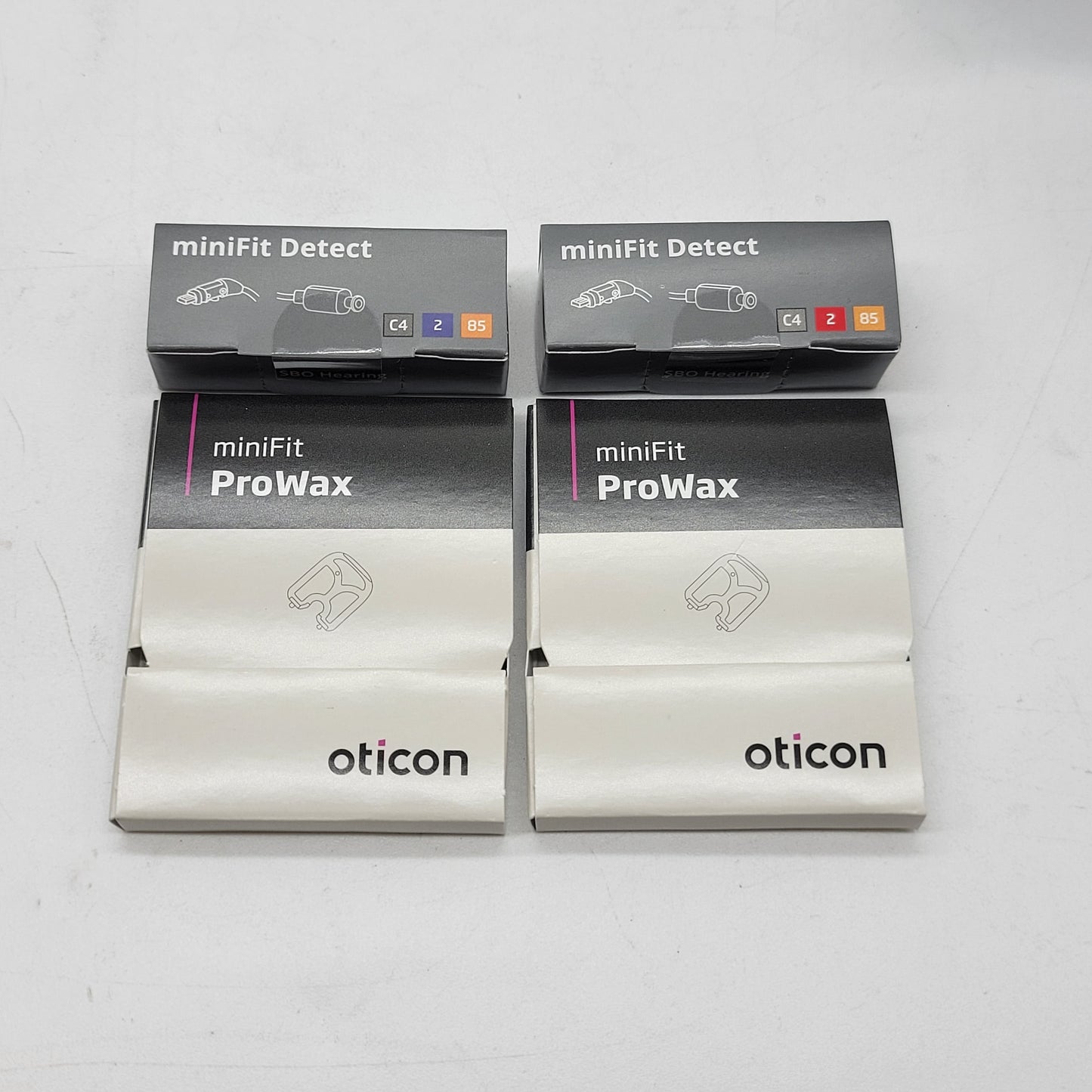 Oticon Intent 3 MiniRITE C090 Bluetooth Hearing Aids Chromebeige 269601