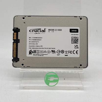 Crucial 2.5" MX500 SSD 2TB SATA III 6Gbps SSD CT2000MX500SSD1