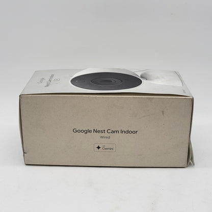 New Google Nest Cam 3rd Gen Indoor Camera Black/White G1NRR