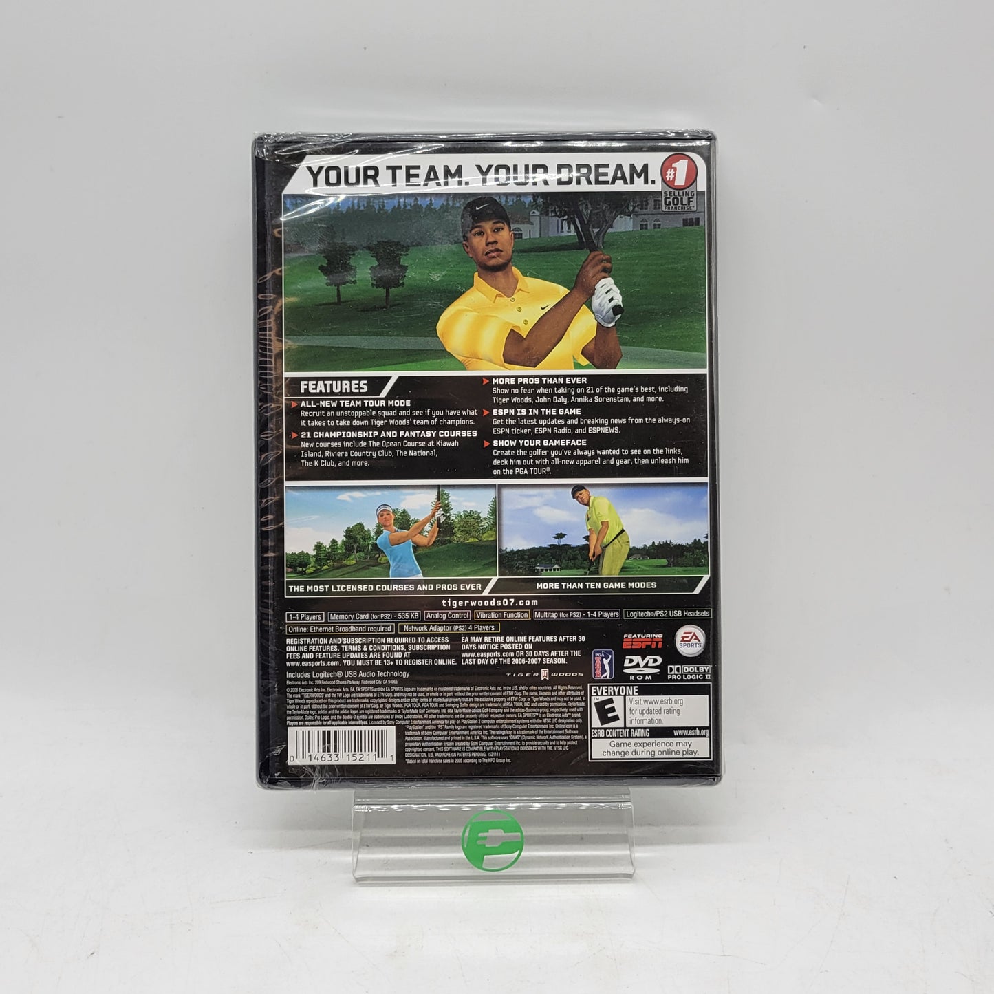 New Tiger Woods 2007 (Sony PlayStation 2 PS2, 2006)