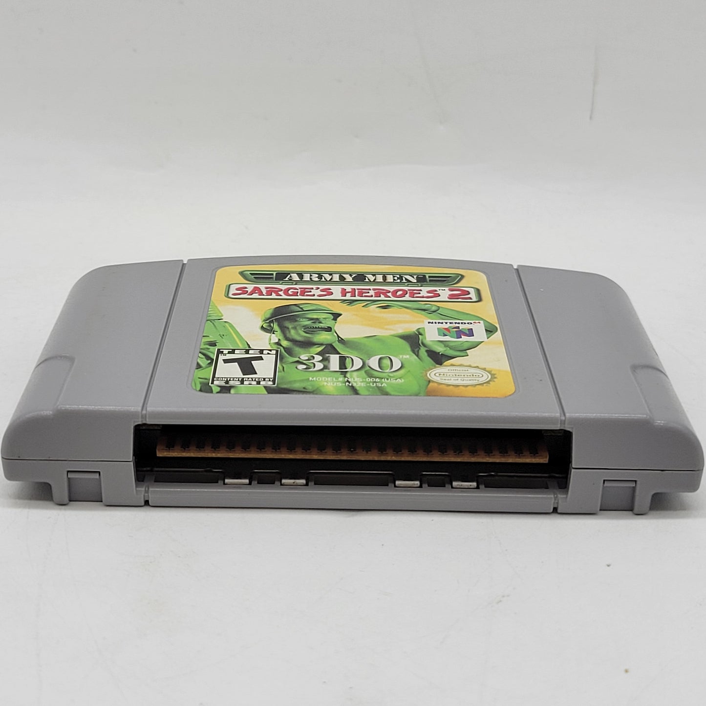 Army Men Sarge's Heroes 2 (Nintendo 64 N64, 2000) Cartridge Only