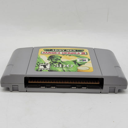 Army Men Sarge's Heroes 2 (Nintendo 64 N64, 2000) Cartridge Only