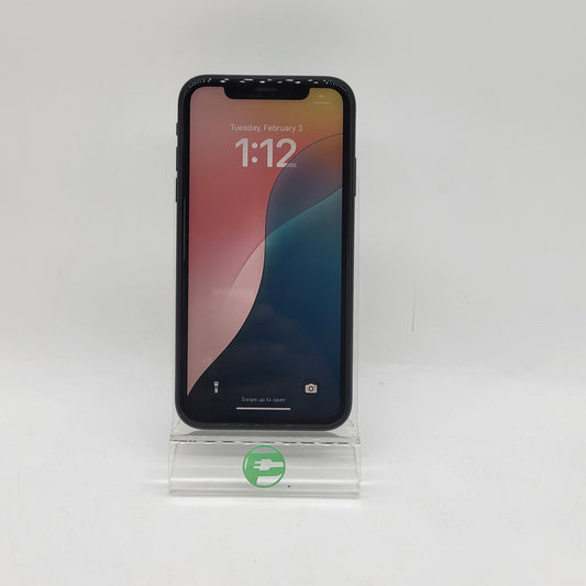 Unlocked Apple iPhone XR 64GB 18.1.1 Black MT3K2LL/A