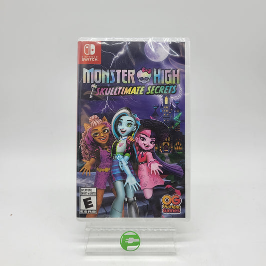 New Monster High Skulltimate Secrets (Nintendo Switch, 2024)