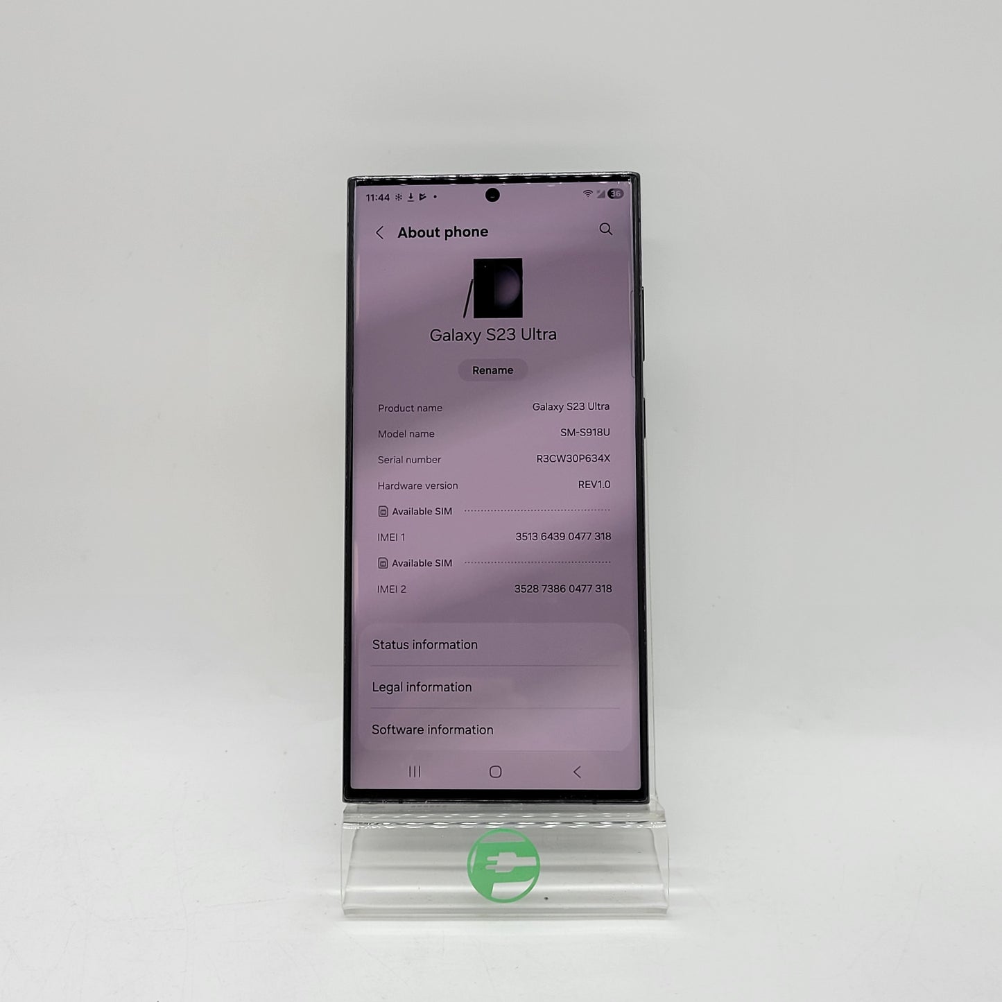 Unlocked Samsung Galaxy S23 Ultra 8GB RAM 256GB SM-S918U Black