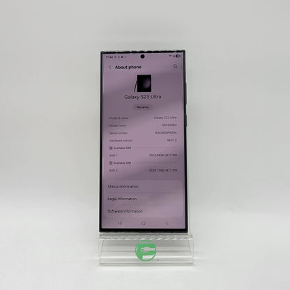 Unlocked Samsung Galaxy S23 Ultra 8GB RAM 256GB SM-S918U Black