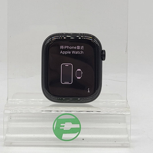 GPS Only Apple Watch Series 11 46MM Jet Black Aluminum MEUW4LW/A Face Only