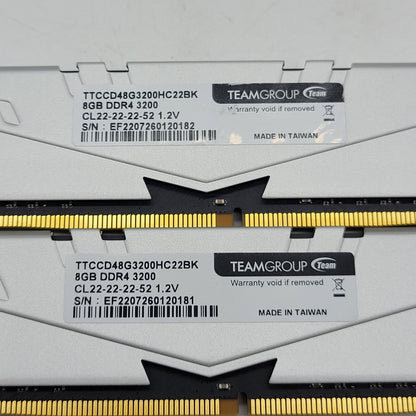 TeamGroup T-Create Classic 16GB (2x8GB) RAM DDR4 3200MHz TTCCD48G3200HC22BK RAM