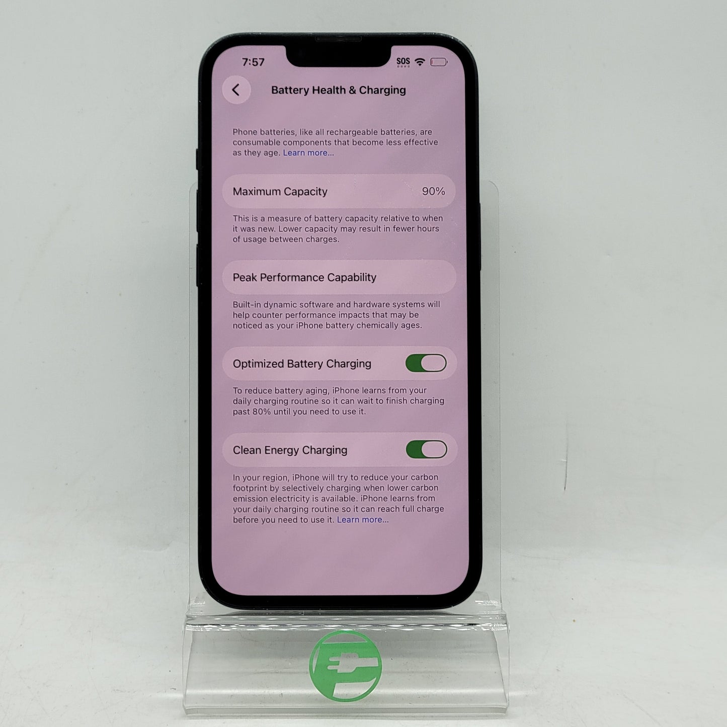 Factory Unlocked Apple iPhone 13 128GB Midnight MLA23LL/A