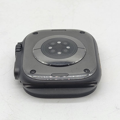 Unlocked Apple Watch Ultra 2 49MM Black Titanium Black Band MX4R3LW/A