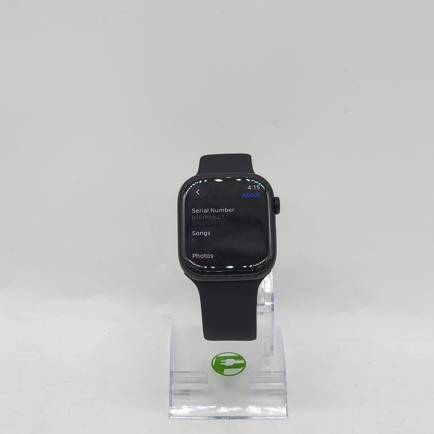 Unlocked Apple Watch Series 11 46MM Jet Black Aluminum Sport Band MFC44LW/A