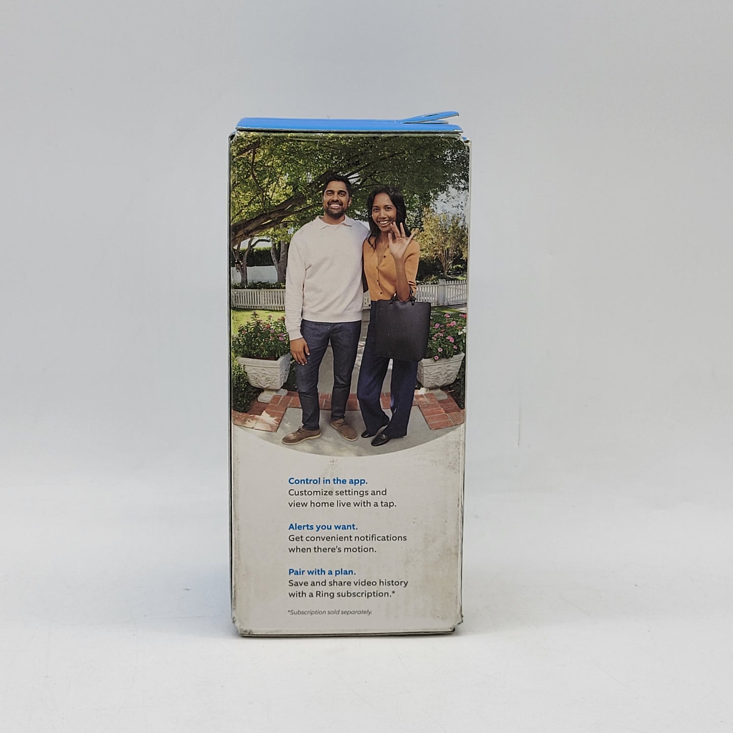 New Ring Battery Doorbell Home Security Camera Black