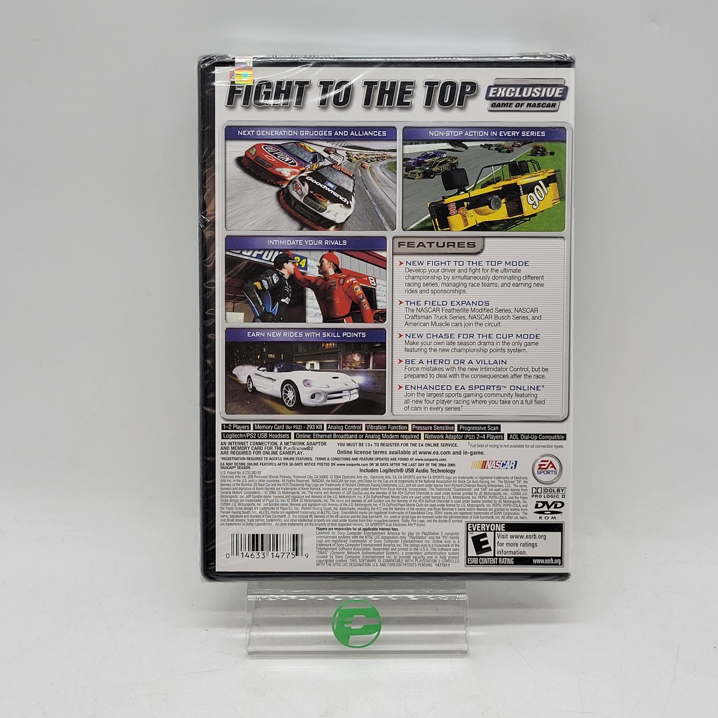 New NASCAR Chase for the Cup 2005 (Sony PlayStation 2 PS2, 2004)