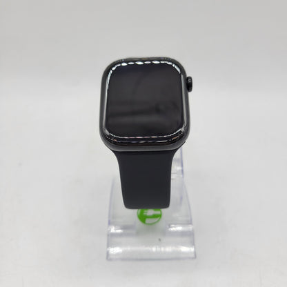 Unlocked Apple Watch Series 11 46MM Jet Black Aluminum Sport Band MFC44LW/A
