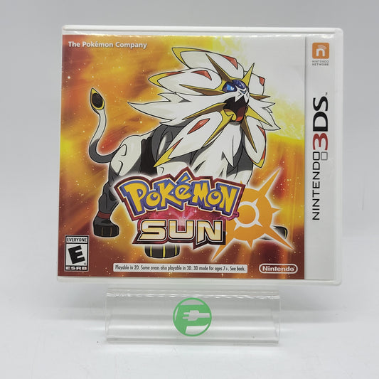 Pokemon Sun (Nintendo 3DS, 2016)