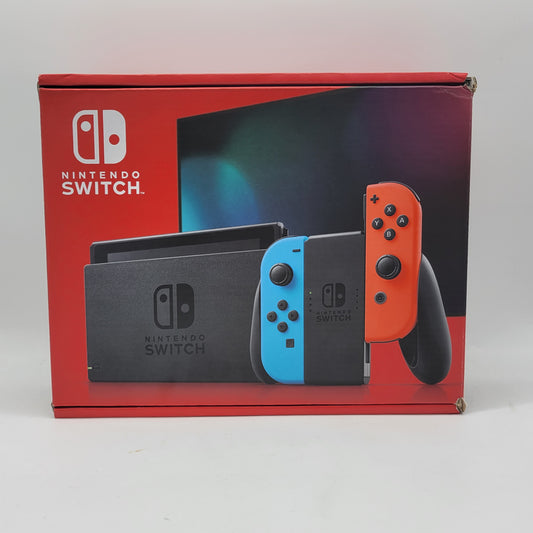 New Nintendo Switch v2 Video Game Console HAC-001(-01)  Black