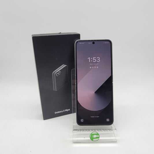 Unlocked Samsung Galaxy Z Flip6 12GB RAM 256GB SM-F741U Silver Shadow