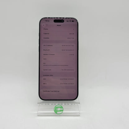 Factory Unlocked Apple iPhone 16 Pro Max 256GB Black Titanium MYW33LL/A