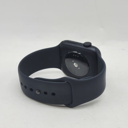 GPS Only Apple Watch SE 3 44MM Midnight Aluminum Midnight Sport Band MEHQ4LW/A