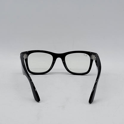 Ray-Ban Meta Wayfarer Gen 1 Shiny Black Transitions RW4006 AI Smart Glasses