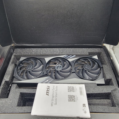 MSI GeForce RTX 4090 Gaming X Trio 24GB GDDR6X Graphics Card 912-V510-402