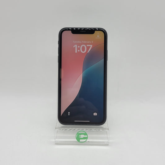 Unlocked Apple iPhone XR 64GB 18.6.2 Black MH3F3LL/A