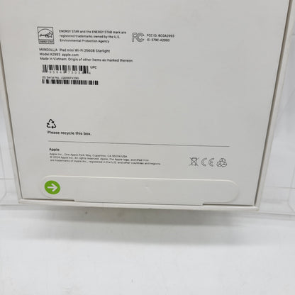 New WiFi Only Apple iPad mini (A17 Pro) 256GB Starlight MXND3LL/A