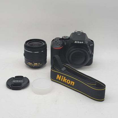 Nikon D5600 24.2MP Digital SLR DSLR Camera 68 Shutter Count With Lens
