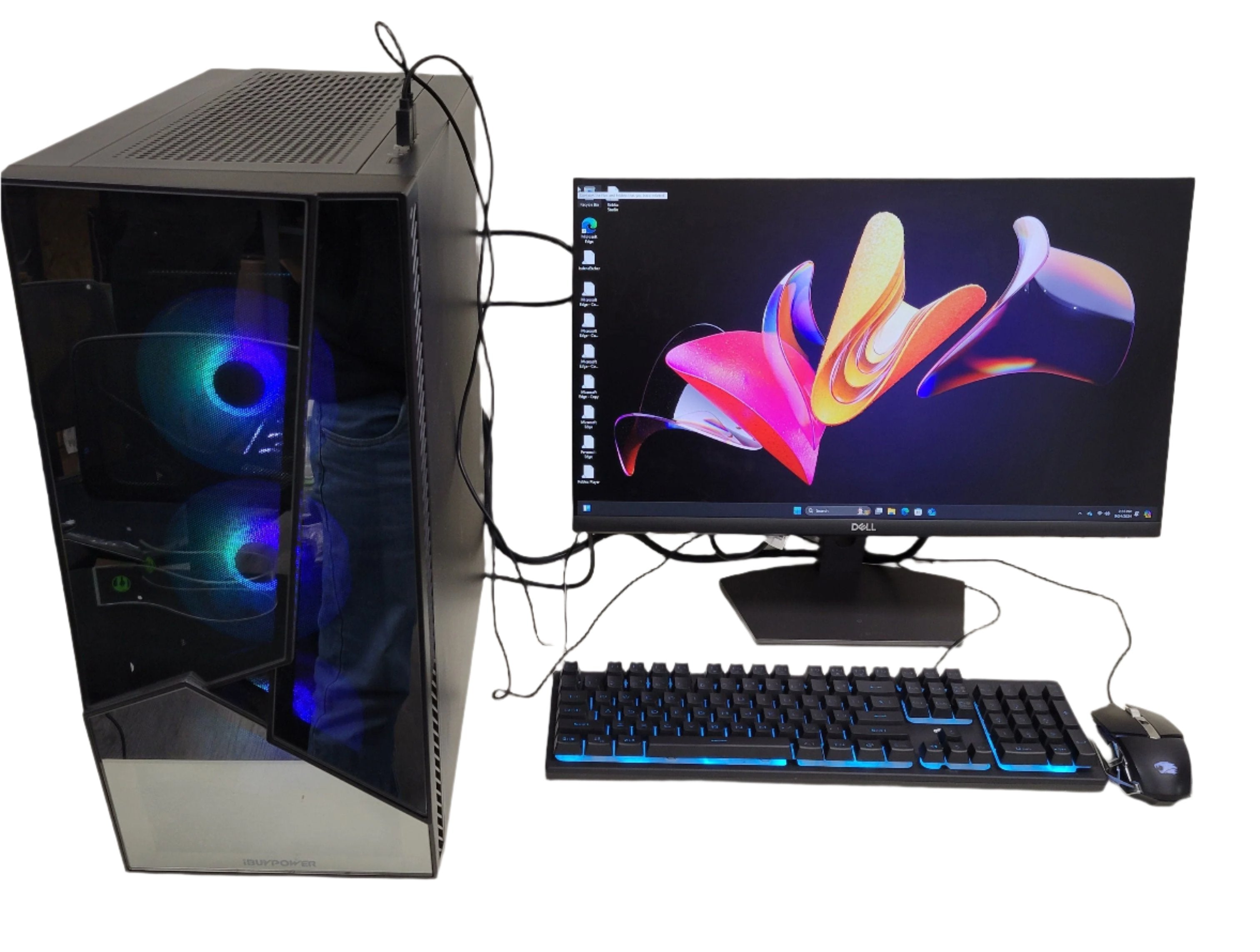 iBuyPower MS7C56 Ryzen 5 5600G 3.90GHz 16GB 500GB Nvidia GeForce RTX