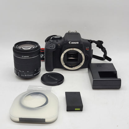 Canon EOS Rebel T6i 24.2MP Digital SLR DSLR Camera With Lens