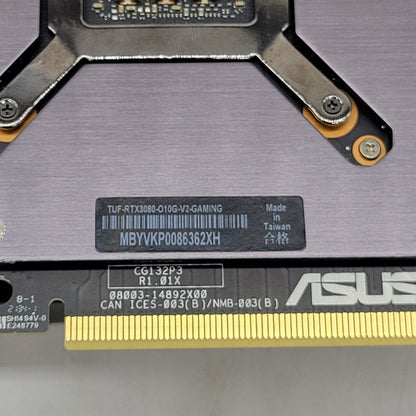 Asus GeForce RTX 3080 TUF Gaming V2 OC 10GB GDDR6X Graphics Card