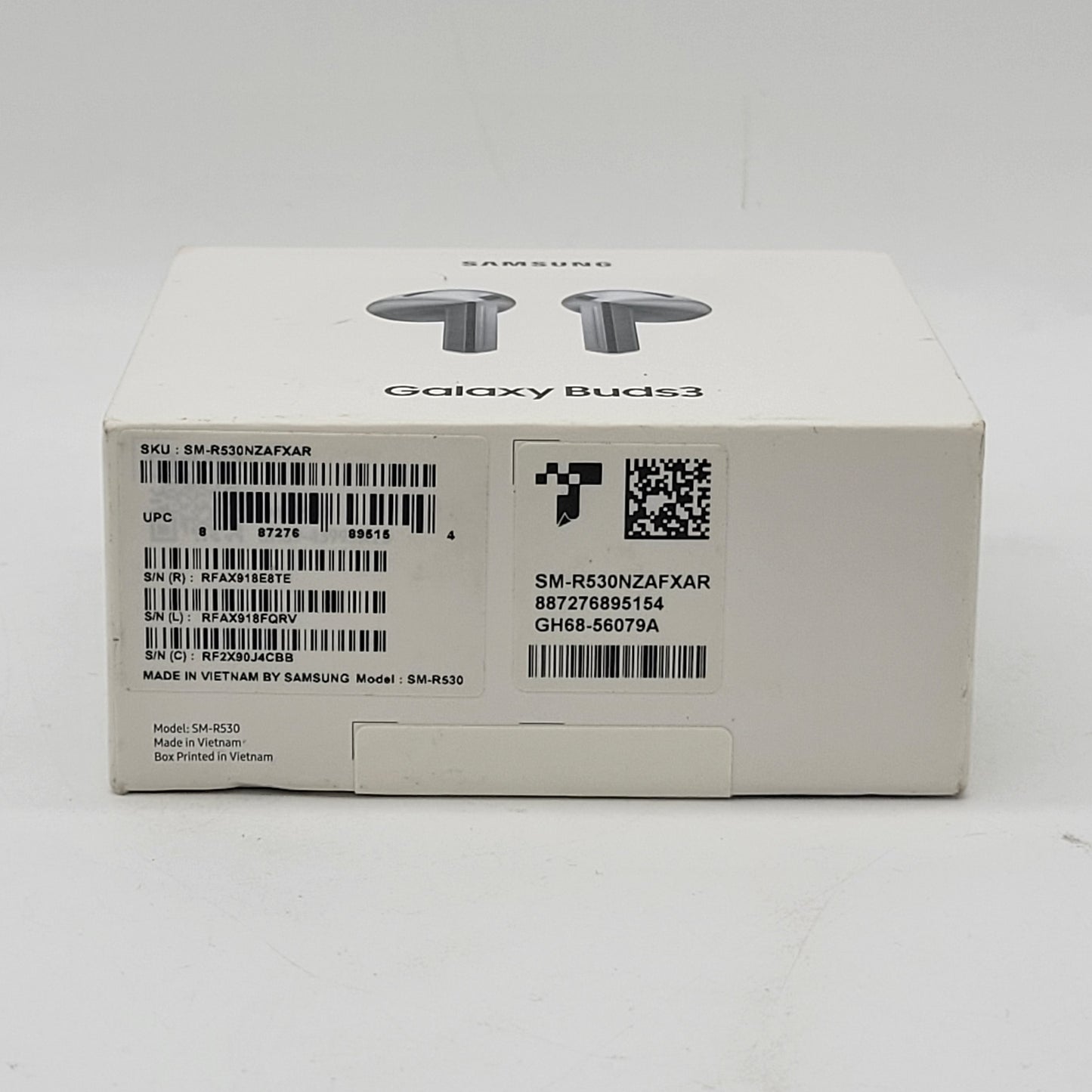 New Samsung Galaxy Buds3 SM-R530 True Wireless Earbuds Silver