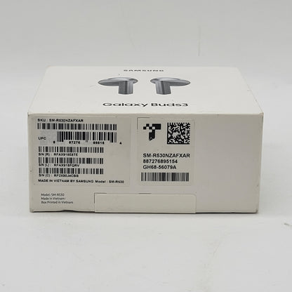 New Samsung Galaxy Buds3 SM-R530 True Wireless Earbuds Silver