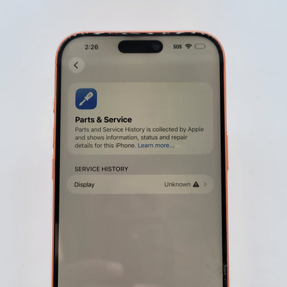 Broken Unlocked Apple iPhone 17 Pro Max 1TB 26.3.1 MFXP4LL/A Read
