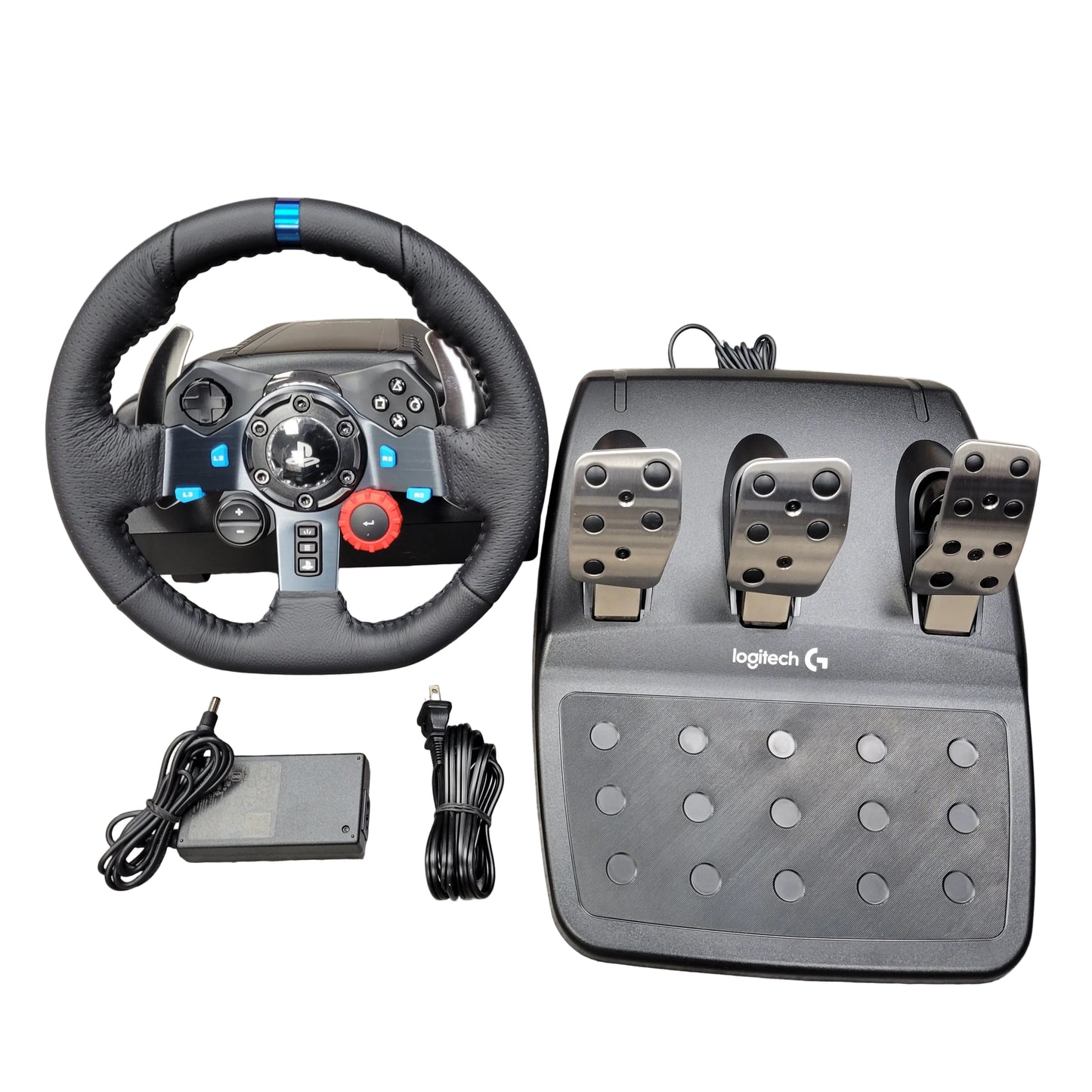 Logitech G29 Driving Force Black W-U0002 Racing Wheel And Pedals PS54,5 PC