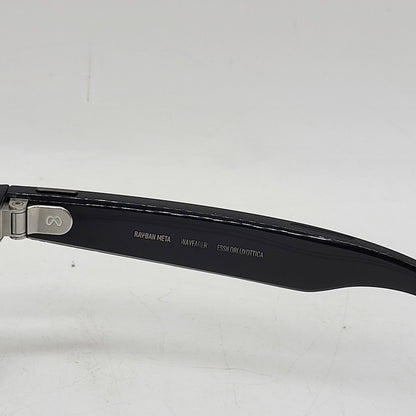 Ray-Ban Meta Wayfarer Gen 1 Shiny Black Transitions RW4006 AI Smart Glasses