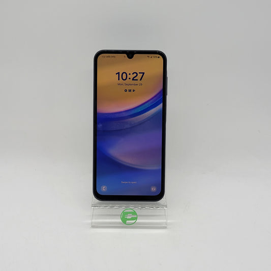 Unlocked Samsung Galaxy A15 5G 4GB RAM 128GB SM-A156U Black