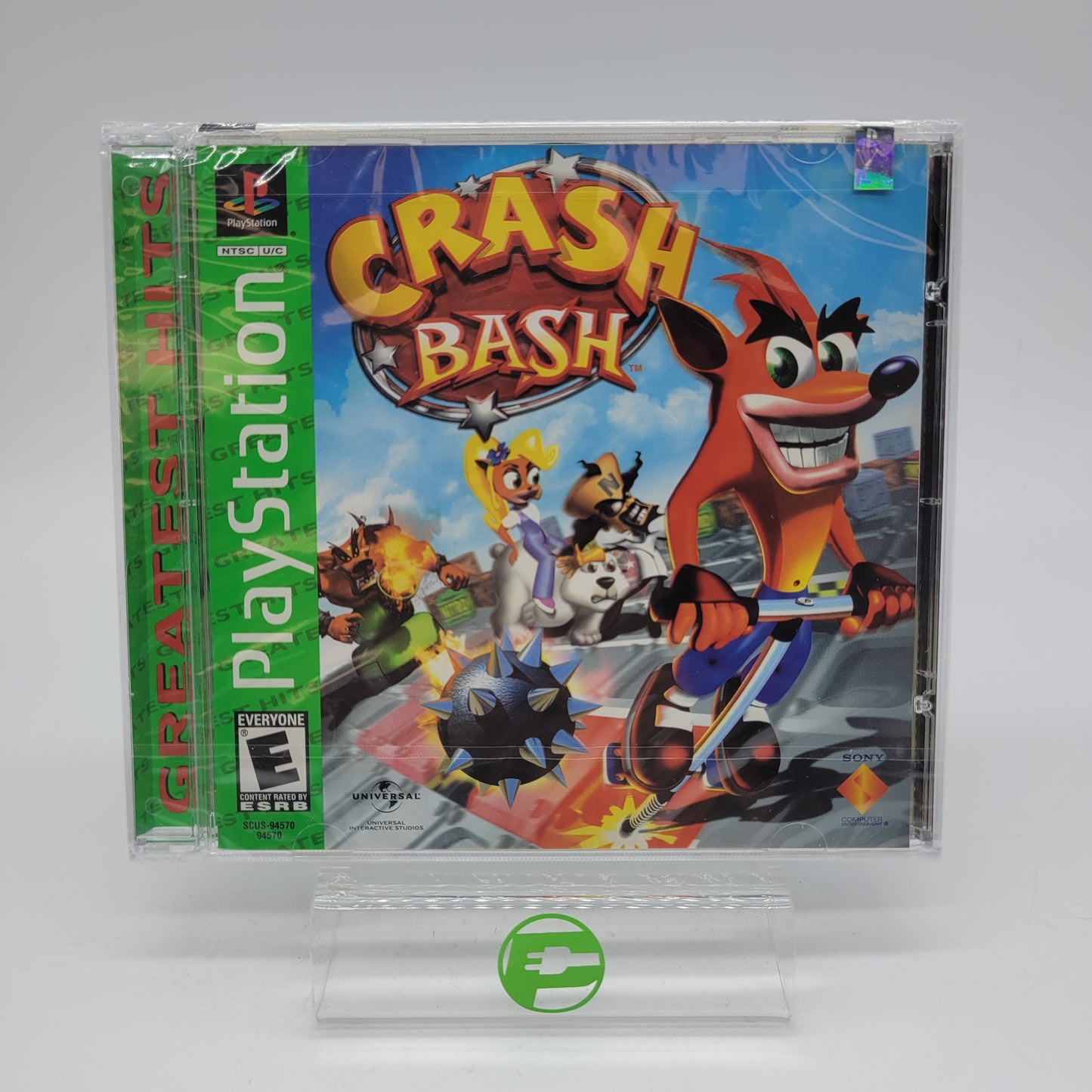 New Crash Bash Greatest Hits  (Sony PlayStation 1 PS1,  2000)  Sealed