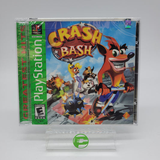 New Crash Bash Greatest Hits  (Sony PlayStation 1 PS1,  2000)  Sealed