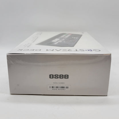 New OSEE GoStream Deck Live Streaming Multi Camera Video GOSEGK